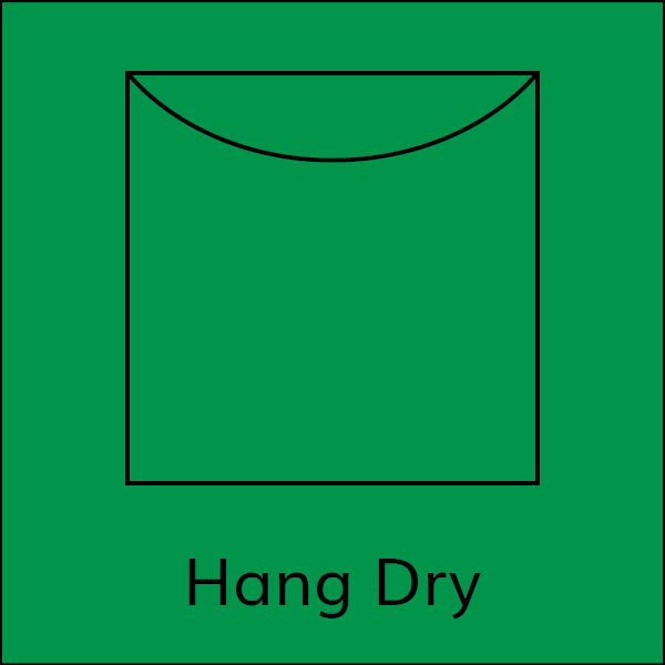 laundry symbol hang dry